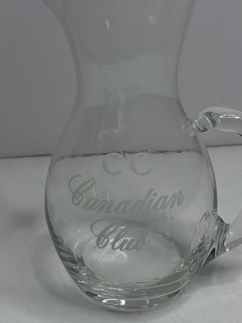 Rare C C Canadian Club Whiskey Pitcher